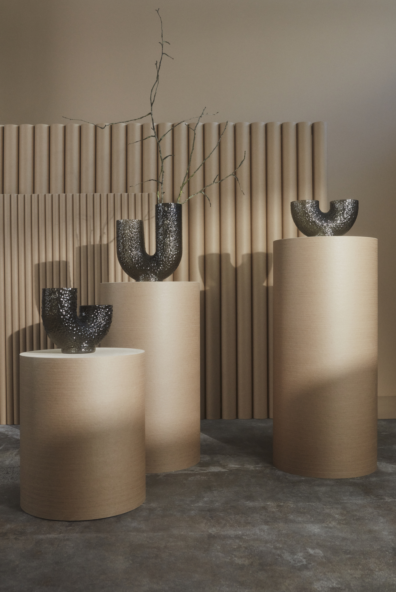 ARURA medium glass vase ARURA medium glass vase